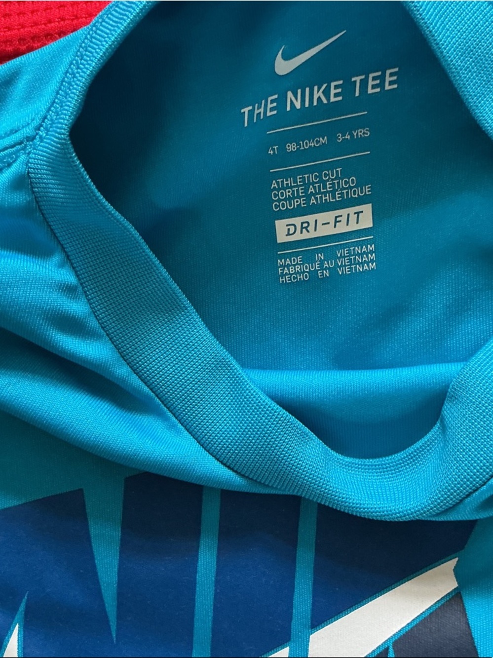 Nike Kids Long-Sleeve Logo Tees - 4T - Picture 3 of 5